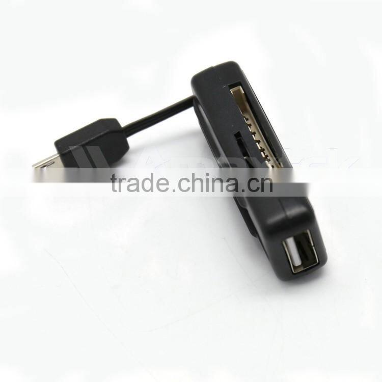 USB SD Card Reader & 1 Port USB Hub