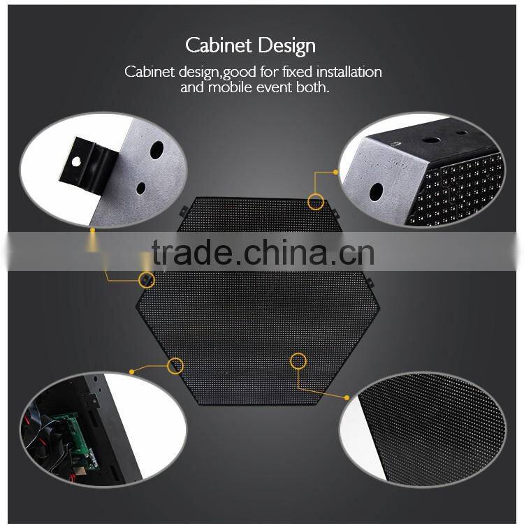 2016 new top hanging 3d led display led screen for indoor decoration club/disco