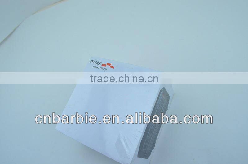 custom 10x10 cube memo pad