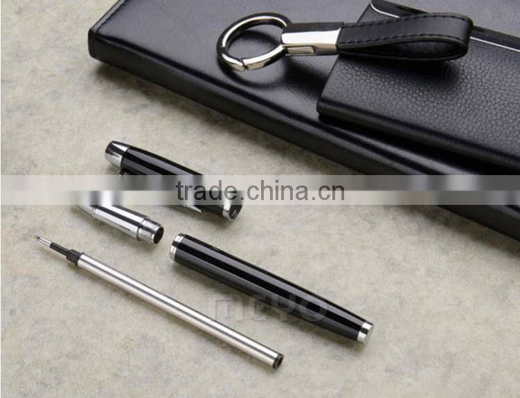 Luxury ball point pen and card holder holiday gift set promotional