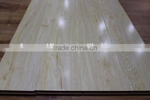 foshan High gloss wood floating flooring