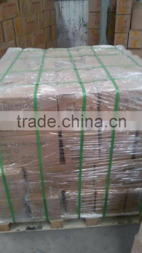 Plastic toe cap for safety shoes