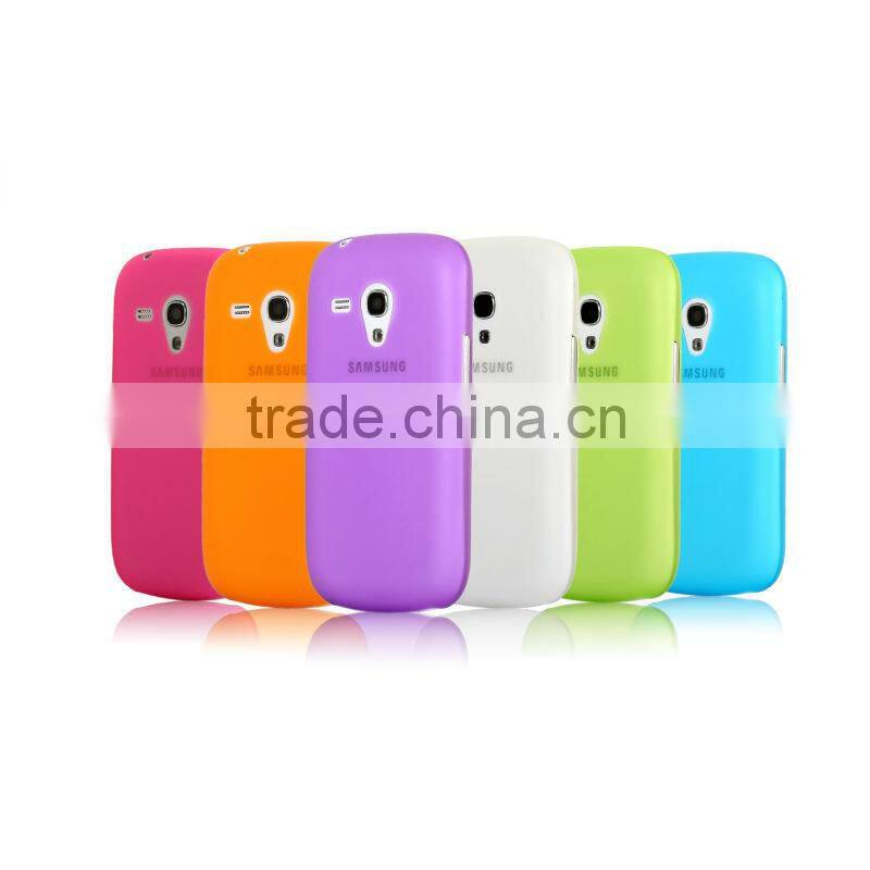Ultra Thin Clear Crystal Snap-On Hard New Case Cover For galaxy i8190