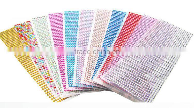 Guangzhou wholesale DIY crystal stickers