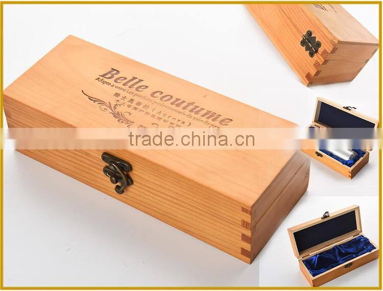 antique new design decorative handmade unfinished small timber crate for plant