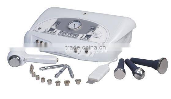 portable 4in1 ultrasonic Scrubber diamond Microdermabrasion machine