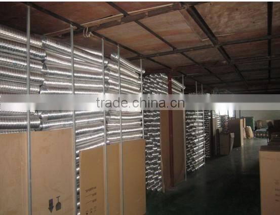 Single Layer Acoustic Insulated Flexible Air Duct for HVAC Systems / Aluminum Flexible Air Duct