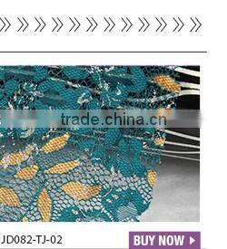 high quality elastic designs nylon lace fabric for curtains