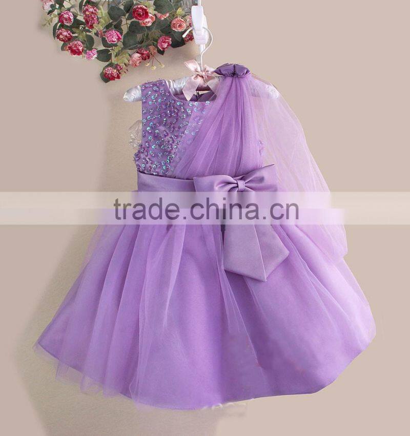 2015 girls western gowns party wear dresses girls lace dress slim girls party wear dress
