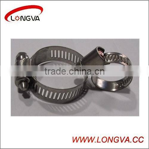 factory price America type stainless steel pipe fitting hose clamp
