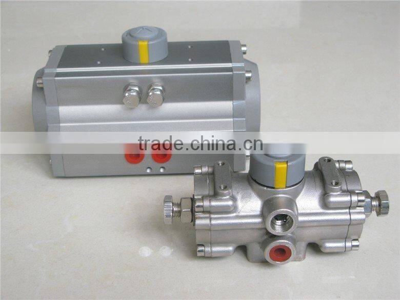 Small Quick Respones Solenoid Valve Pneumatic Actuator