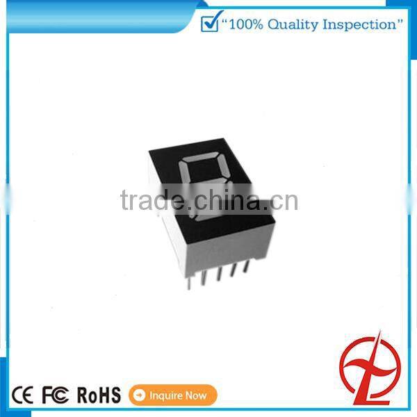 0.4 inch 1 digit 7 segment display red led digital display