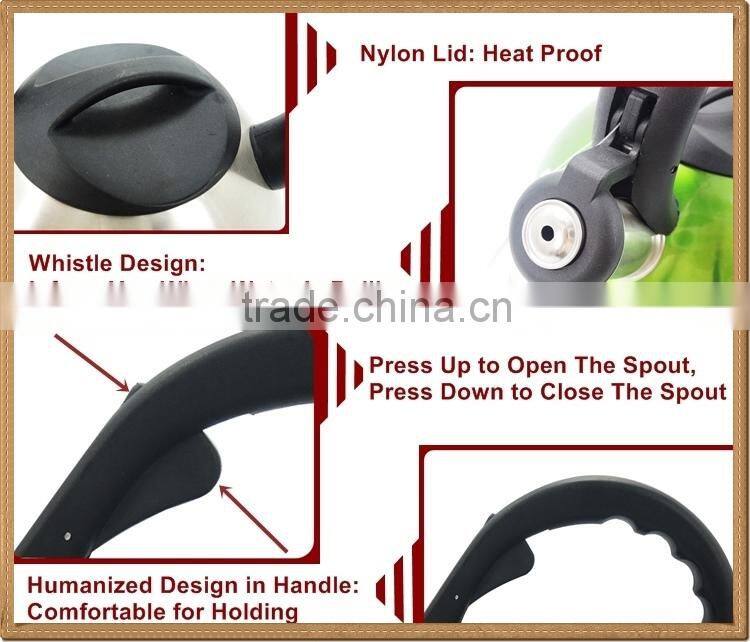 Large Capacity Stainless Steel color changing kettle