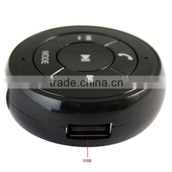 Wireless AUX Bluetooth Music Receiver Hands-free Car Kit Adapter
