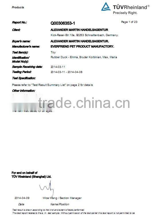 Weighted Floating Rubber Bath toys with Sunglasses