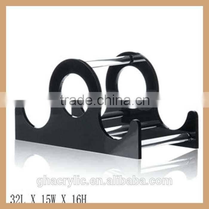 customised wine bottle stand ,acrylic wine rack