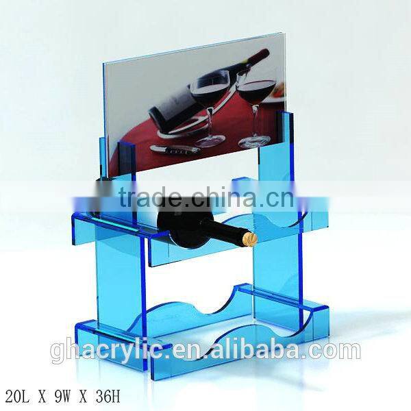 Durable and Elegant modern acrylic wine display rack,modern acrylic display rack