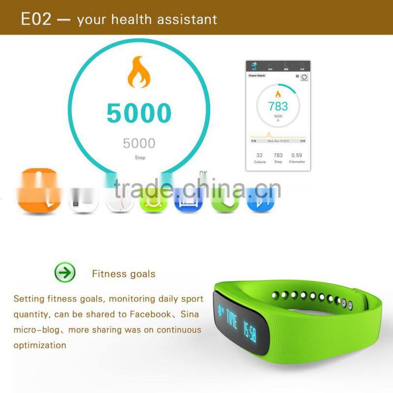 Promotion gift 5 Colors Sport Bluetooth Fitness Band