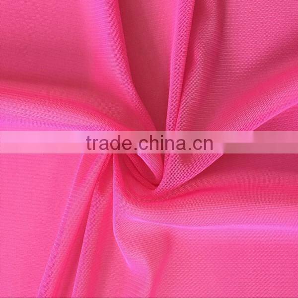 polyester spandex power net fabric Korean mesh fabric