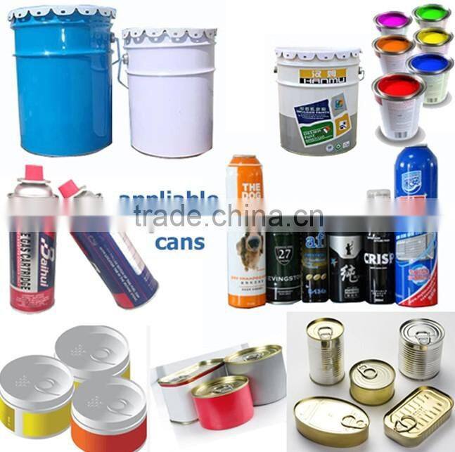 semi auto tin can sealing equipment