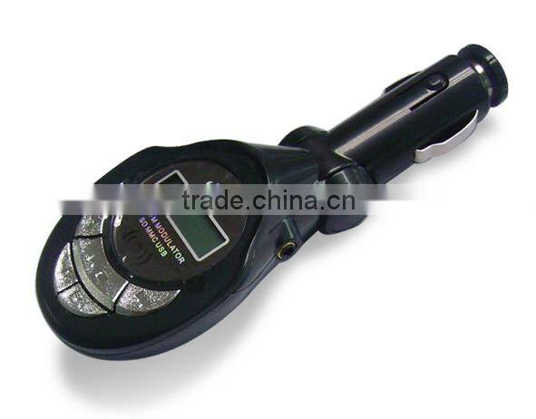 2015 Support SD/MMC Car USB Flash Mp3 Player FM Transmitter