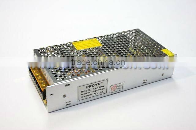 120W 5A Switching Power Supply 110V/220V AC Input 24V Output PY-24V5A
