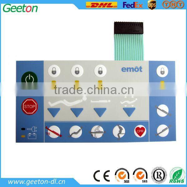 Custom Tactile Electronic Membrane Keyboard Membrane Switch