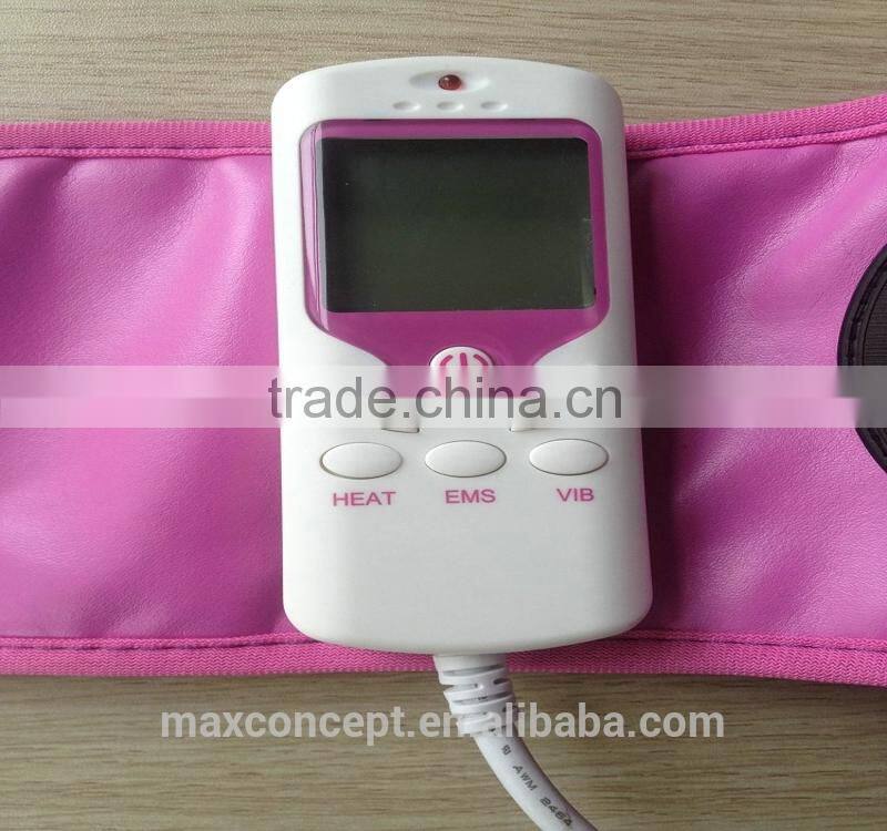 women slimming belt 3 in 1 function ems heat vibration