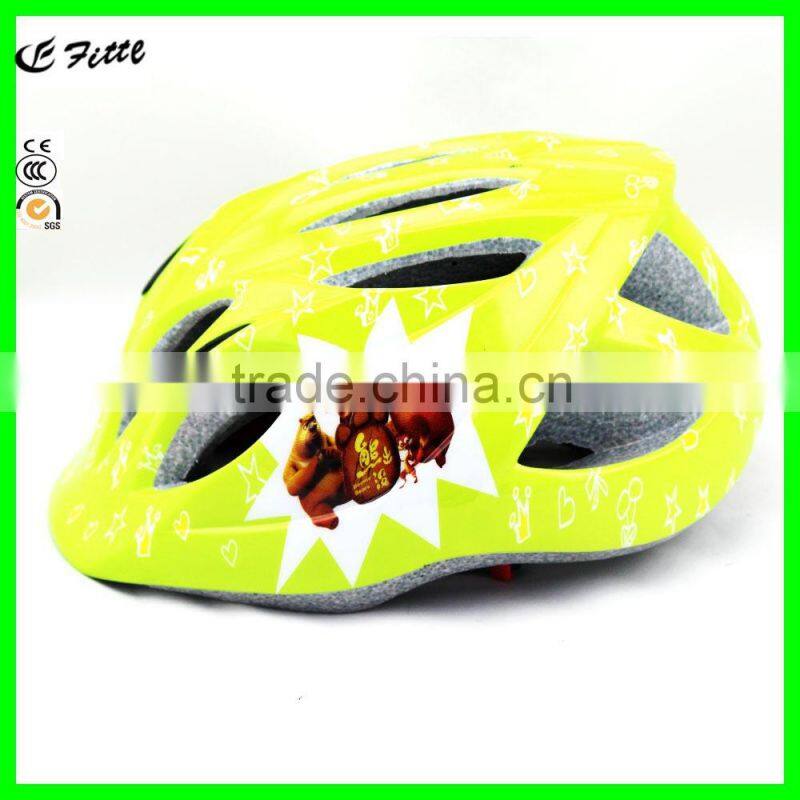 lovely children safety sport riding skating bike bicycle helmet