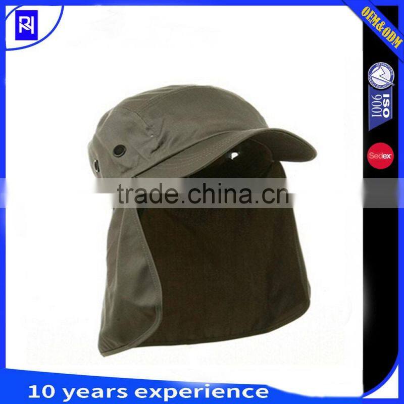 UV 50+ Flap Hats Outdoor Sun Protection Fishing Caps neck protection hat