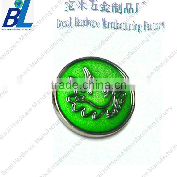 Green luminous color glitters Vietnam challenge coin