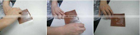 Ultrasonic hot fix machine