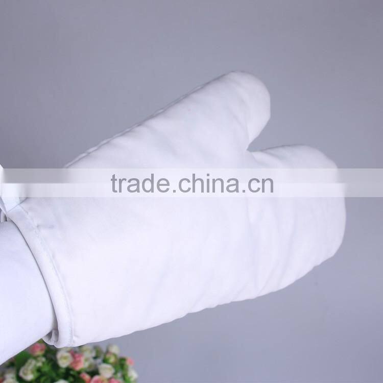 plain white cheap oven glove cooking glove