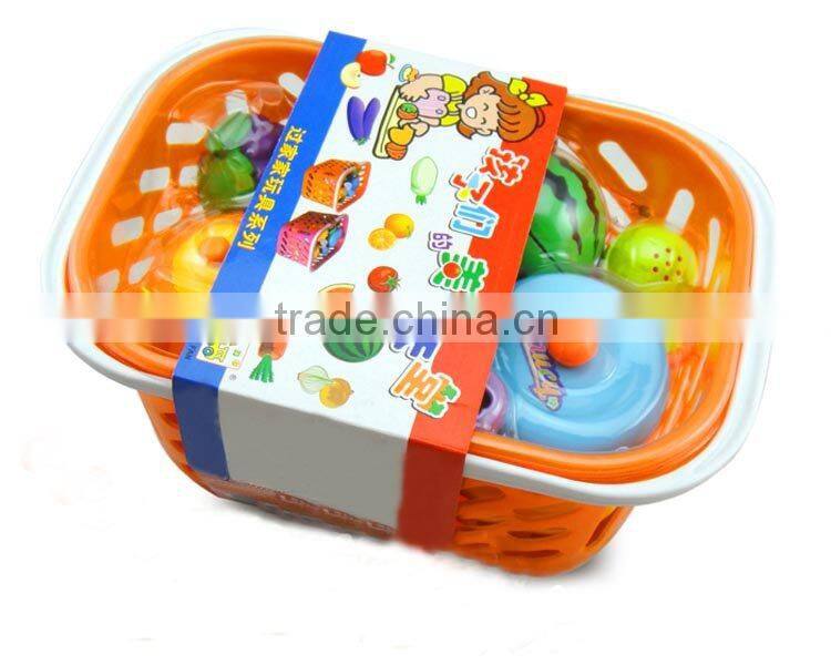 veg-7612282 toys vegetable Children emulational pretend toys fruit and vegetable set (basket version)