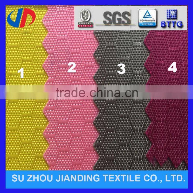 Professional Cheap Polyester Honeycomb Rib-stop Oxford Fabric For Backpack/Outdoor Bags