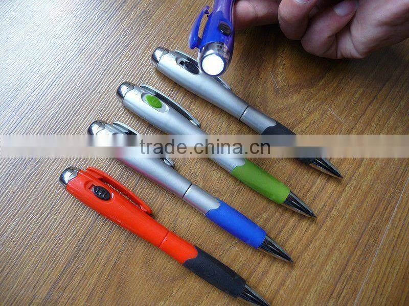 Promotion pen with light