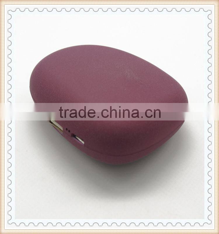 Stone shape laptop power bank, case power bank, built in cable power bank price of biometrics fingerprint scanner