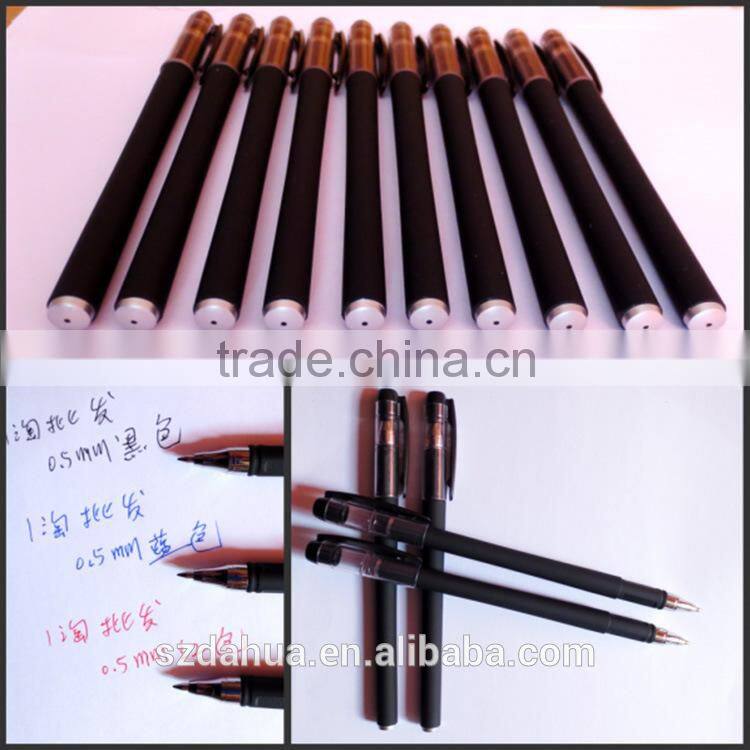 shenzhen dahua Customized Logo Print Cheapest Promotional Plastic Ball Pen