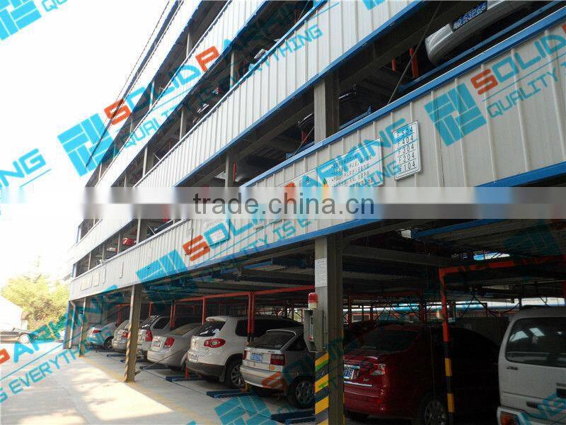 PLC controlled Motor Driven Multi-StackerParking Series Hydraulic Driven Smart Car Parking Lift