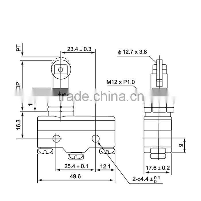 Best price! elevator door switch/door security touch board switch/elevator limit switch