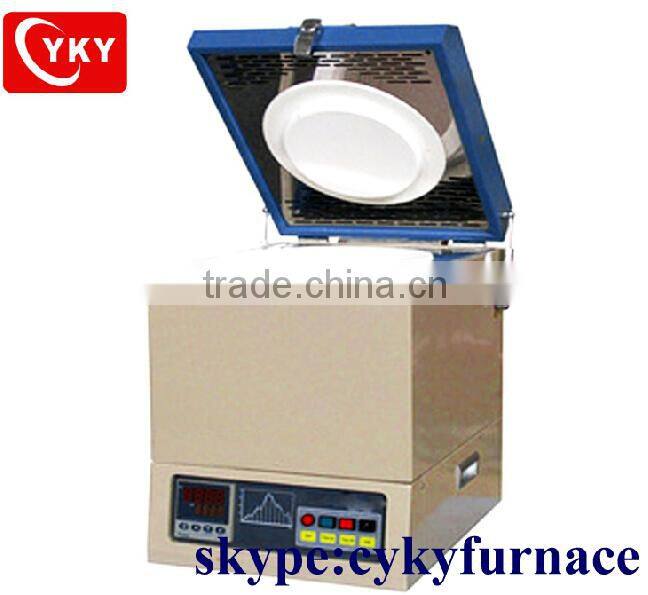 high temperature laboratory quartz crucible furnace / crucible melting furnace