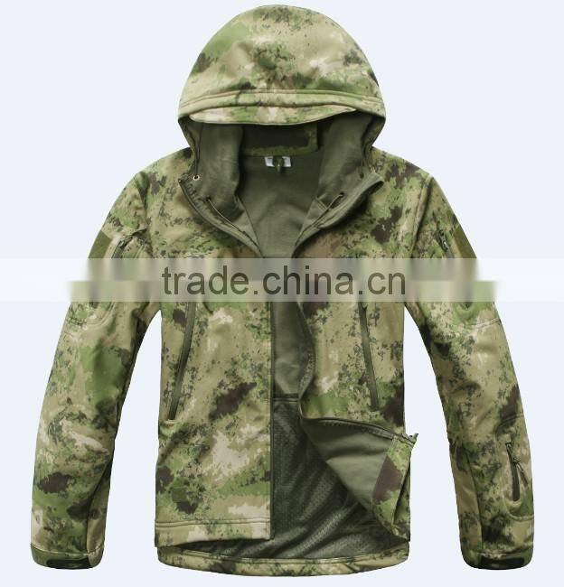 Uniseason men khaki military jacket