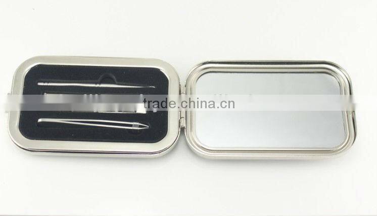 Metal Manicure Set Kit Case Nail Clipper