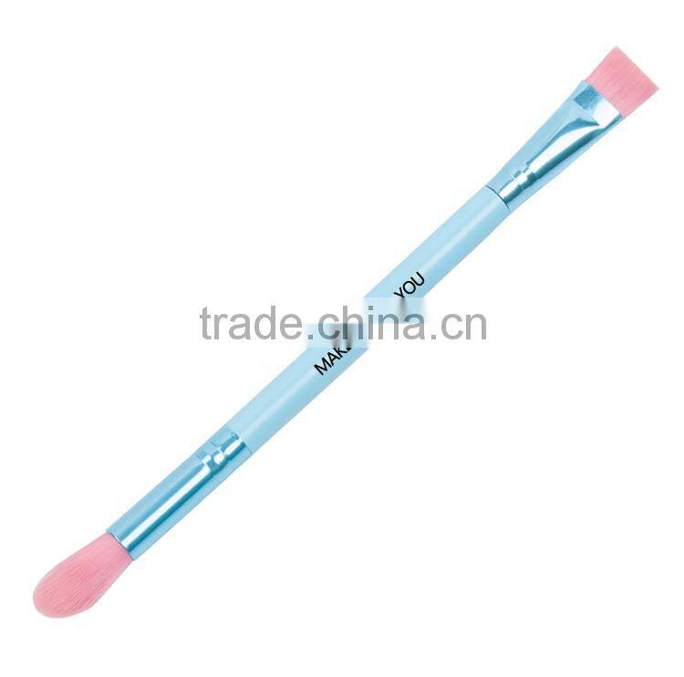 OEM welcomed long handle two end makeup brushes