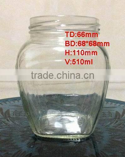 glass jars and metal lids shaped glass jars glass cream jar