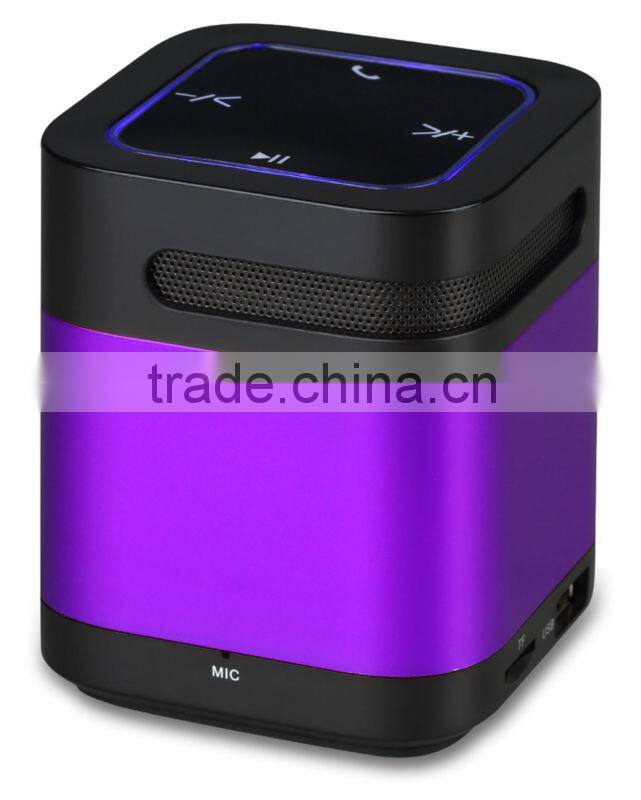 multfunctional mini bluetooth speaker box with TF card slot, FM function (SS8001)