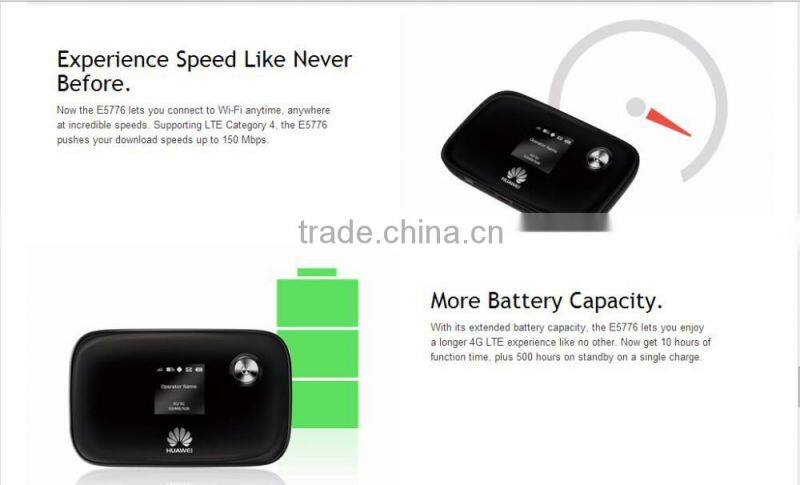 Huawei E5776s-32 FDD800/900/1800/2100/2600Mhz pocket wifi LTE Modem