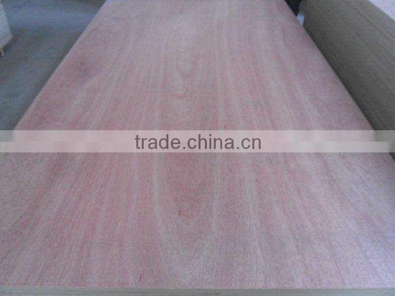 915x1830MM door skin plywood sheet, Okoume door plywood, well finished face