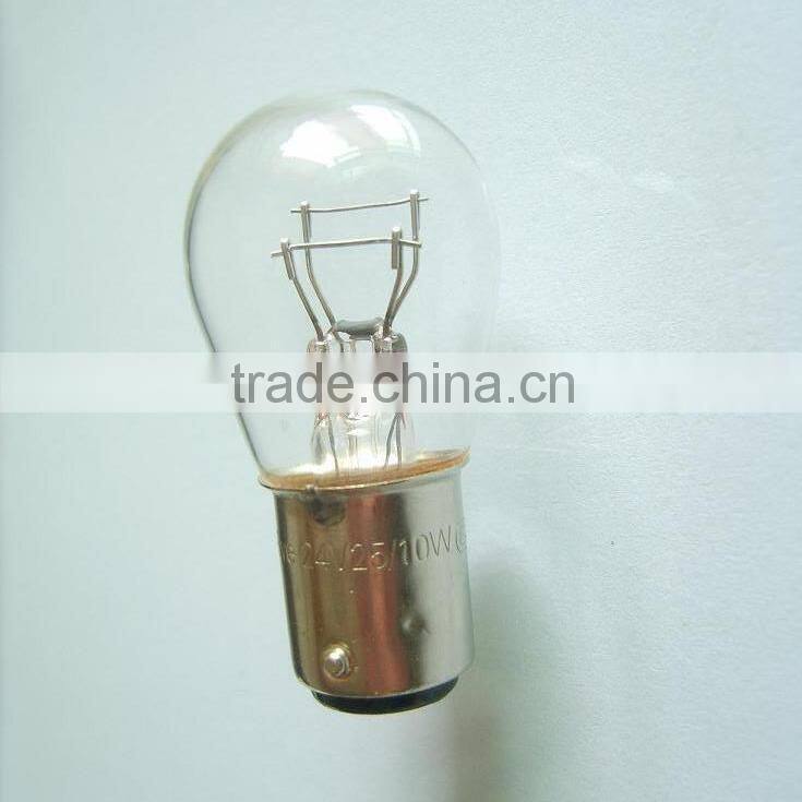 SCL-2013100421 High Performance S25 BA15D 24V Motorcycle Lamp Bulb