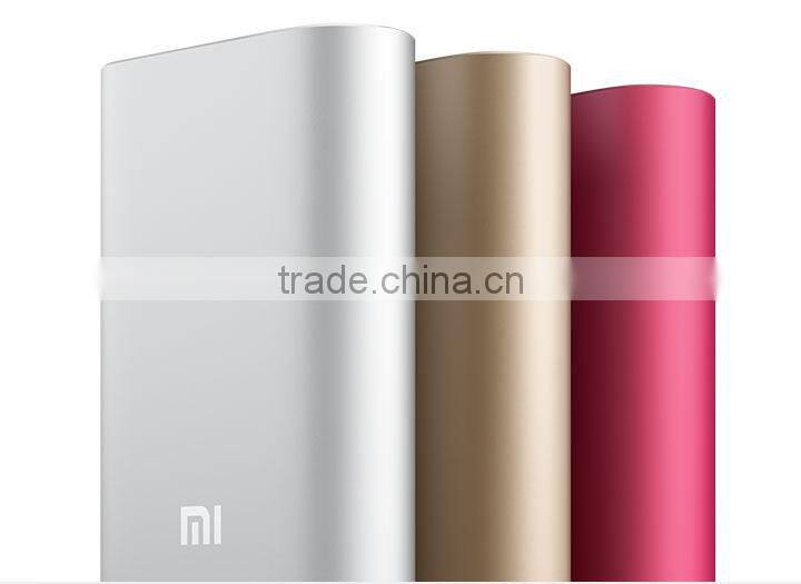 High quality wholesale xiaomi power bank 10400mah for promotion gift